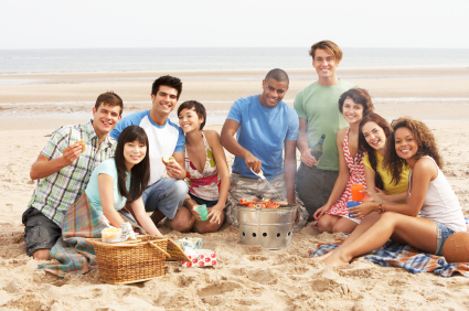 Summer is here and it's time for get-togethers! Where will your family gather on their next?  Try one of these inexpensive, but fun locations.