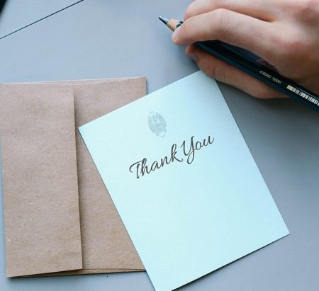 It's great to show your appreciation for a gift with a Thank You card.  Here are some very budget friendly ways to make personalized Thank You cards.