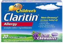 Children's Non-Drowsy Claritin Chewables
