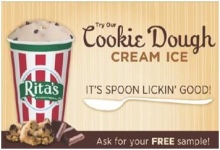 Rita's Cookie Dough Ice Cream