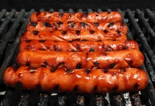 Barbecued Hot Dogs