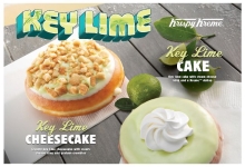 Krispy Kreme Key Lime Doughnuts