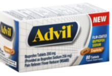 Advil film coated