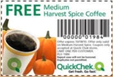 Harvest Spice Coffee at QuickChek