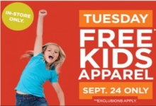 sears outlet free clothing