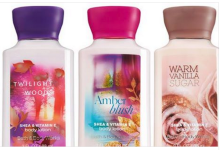 Bath and Body Works Signature Collection Travel Size Lotions