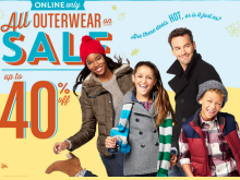 Old Navy outerwear Sale