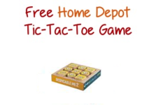 Home Depot Tic-Tac-Toe