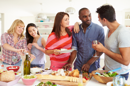 What food will you be serving at your next party?  Here are some tips for keeping the cost of food and drink within your budget.