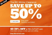 REI Winter Sale