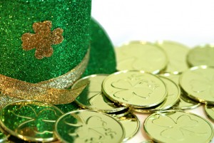 St. Patricks Day Hat and Money