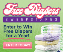 Free Diapers Banner