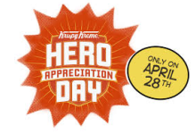 Krispy Kreme Hero Appreciation Day
