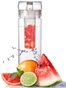 fruit infused water bottle