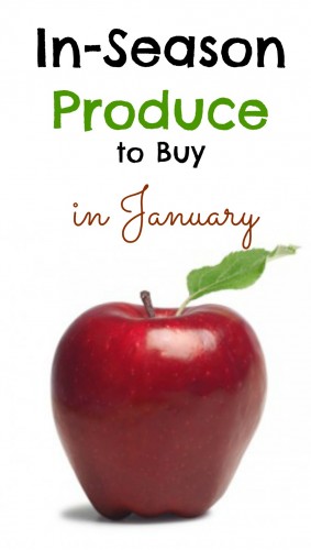 Look for the produce that is in season. It will be at the best price of the entire year! Here is what to shop for in January