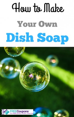 One way to save money on dish soap is to make your own.  Here is some advice about how to do it.