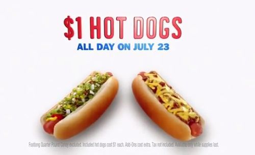 sonic hot dogs