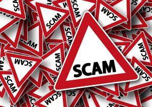 Scam sign from Pixabay